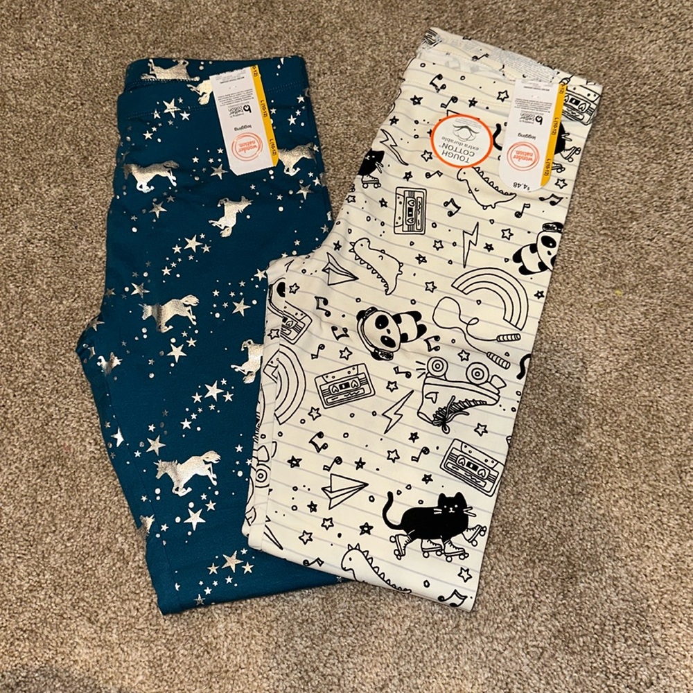2- Girls Leggings